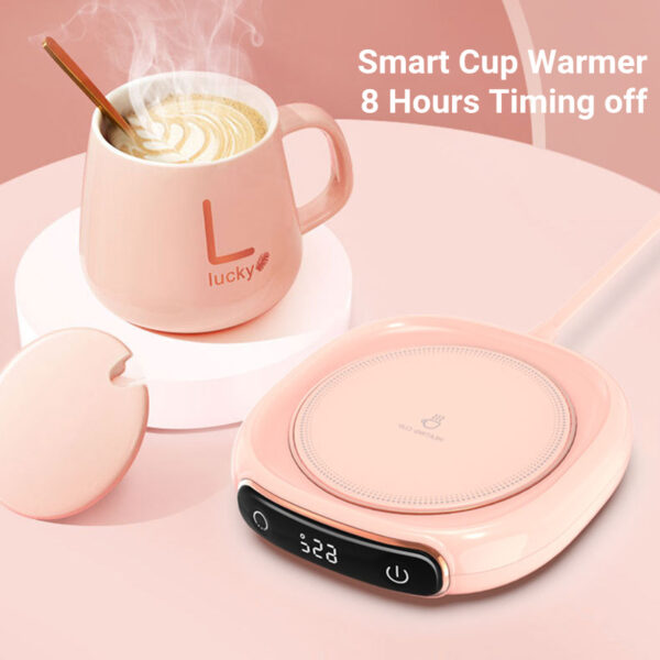 Coffee Mug Warmer — Smart USB Heating Coaster for Constant Temperature & Thermal Insulation - Image 5