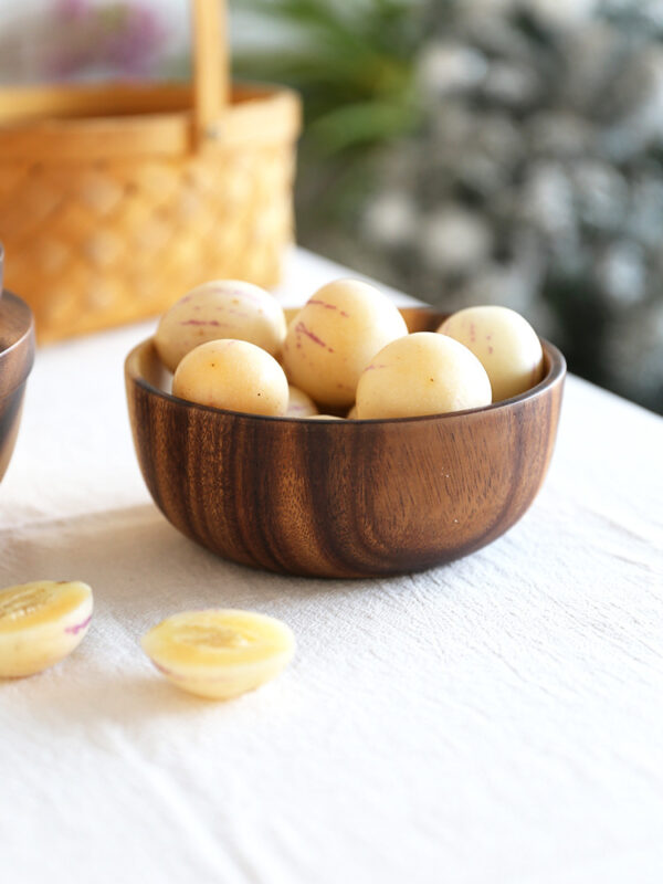 Kitchen Natural Wooden Bowl — Household Fruit & Salad Bowl - Image 4