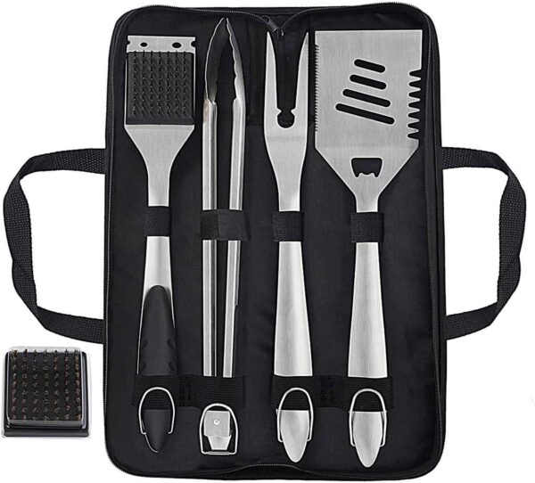Grilljoy 8PCS Heavy Duty BBQ Grill Tools Set - Image 7