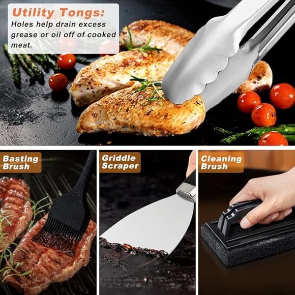 27 PCS Griddle Accessories Kit - Image 3