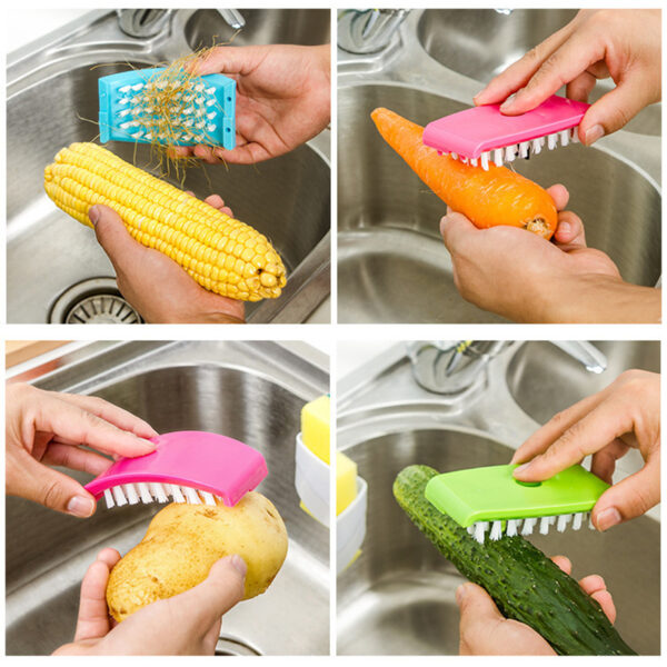 Creative Kitchen Knife and Fork Chopsticks Cleaning Brush - Image 6