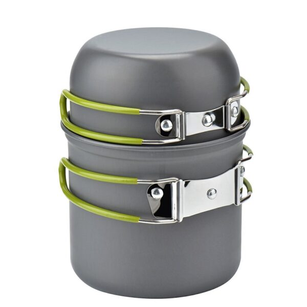 Camping Cookware Kit, Outdoor Aluminum Cooking Set - Image 5