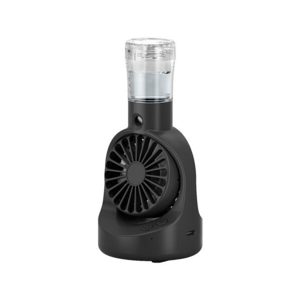 USB Rechargeable Handheld Mist Spray Fan – 4 Speed Cooling - Image 10