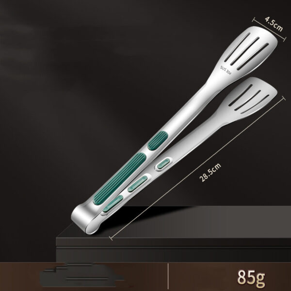 7 9 12inch Kitchen Tongs 304 Stainless Steel, BBQ & Salad Clip - Image 3