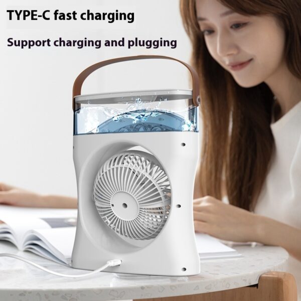 Portable Mini Humidifier Fan - Image 9