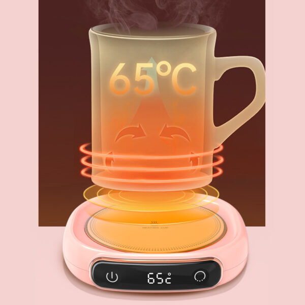 Coffee Mug Warmer — Smart USB Heating Coaster for Constant Temperature & Thermal Insulation - Image 6