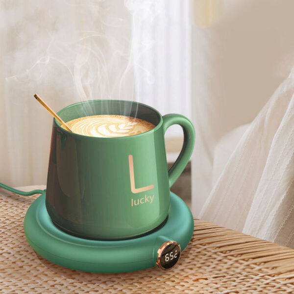 Coffee Mug Warmer — Smart USB Heating Coaster for Constant Temperature & Thermal Insulation - Image 3