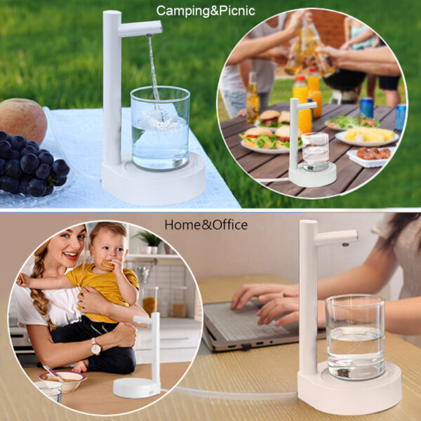 Automatic Electric Water Dispenser – Rechargeable Gallon Pump - Image 2