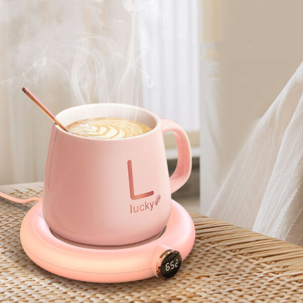 Coffee Mug Warmer — Smart USB Heating Coaster for Constant Temperature & Thermal Insulation - Image 7