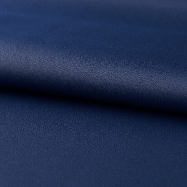 Dark Blue Bedroom Blackout Curtains — Printed Fabric Vertical Shading Curtains - Image 6