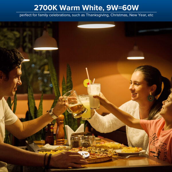 SANSI 60W Equivalent LED Bulb - Image 3