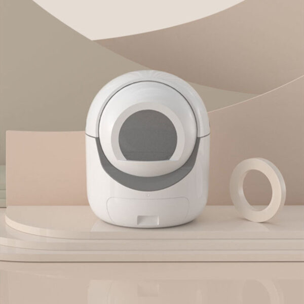 Fully Automatic Enclosed Cat Litter Box – Self-Cleaning & Deodorizing - Image 4