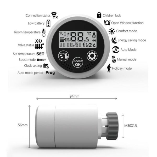 Smart Radiator Programmable Thermostat - Image 6