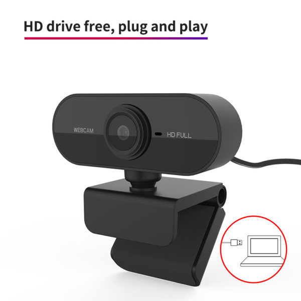 1080P Rotatable Webcam with Microphone - Image 5