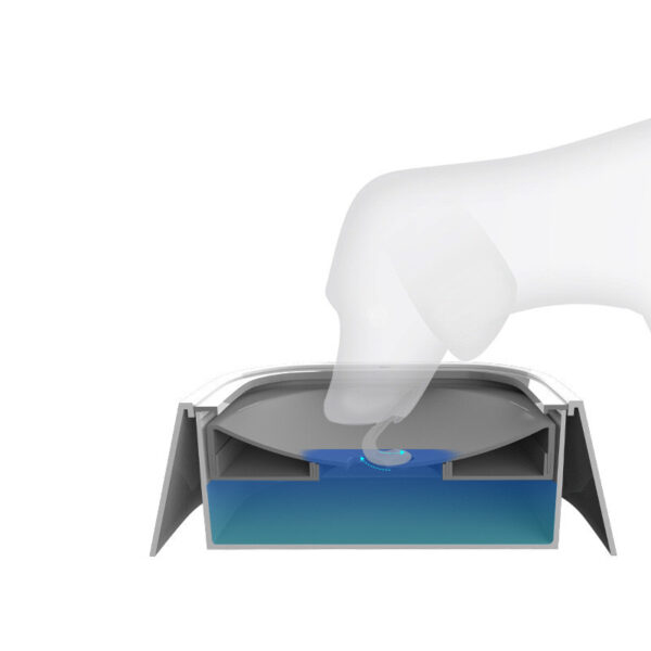 1.5L Anti-Overflow Floating Pet Water Bowl - Image 2
