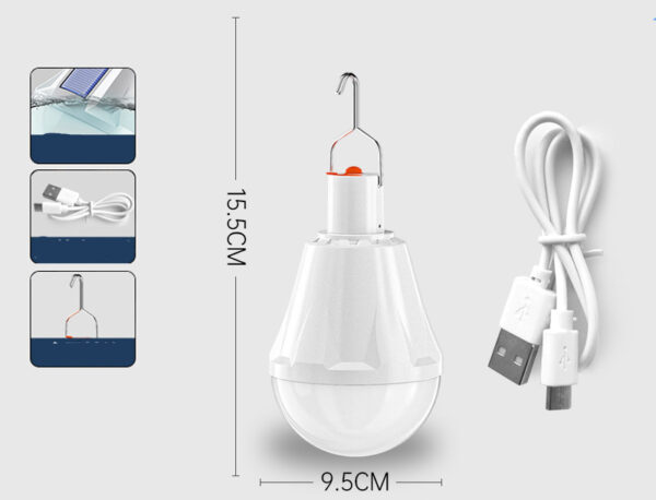 Rechargeable Outdoor LED Bulb - Image 4