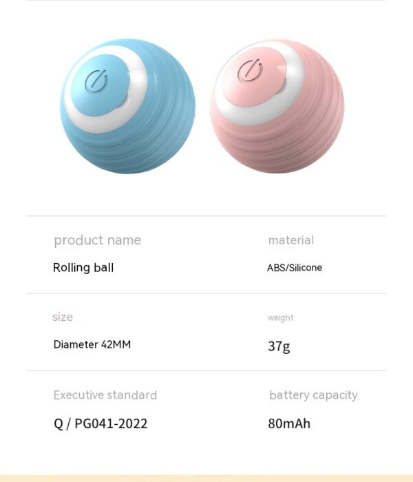 Smart Bouncing Cat Toy Ball - Image 8