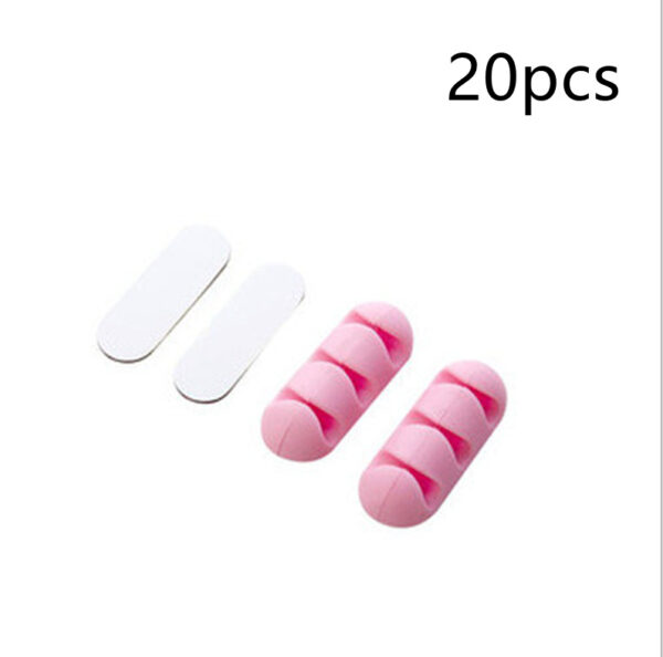 Organizer Cable Clip (Paste-Type, 3-Card Holder) - Image 9
