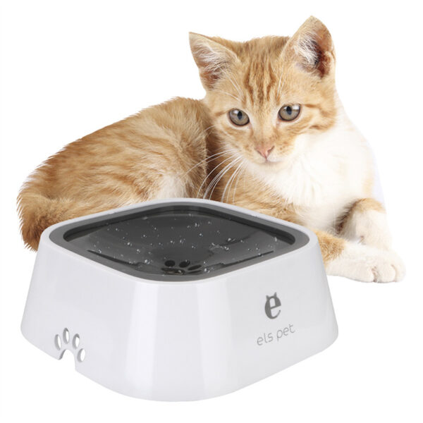 1.5L Anti-Overflow Floating Pet Water Bowl - Image 8