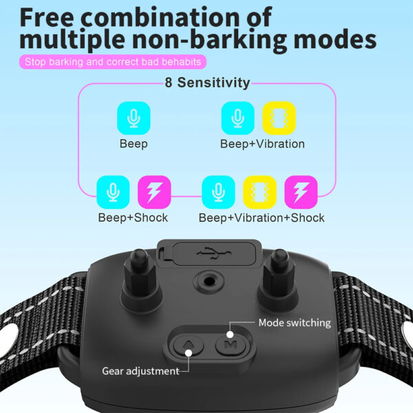 Smart Anti-Barking Dog Collar – Rechargeable & Waterproof - Image 7