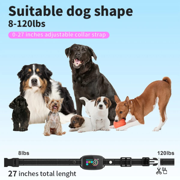 Smart Anti-Barking Dog Collar – Rechargeable & Waterproof - Image 3