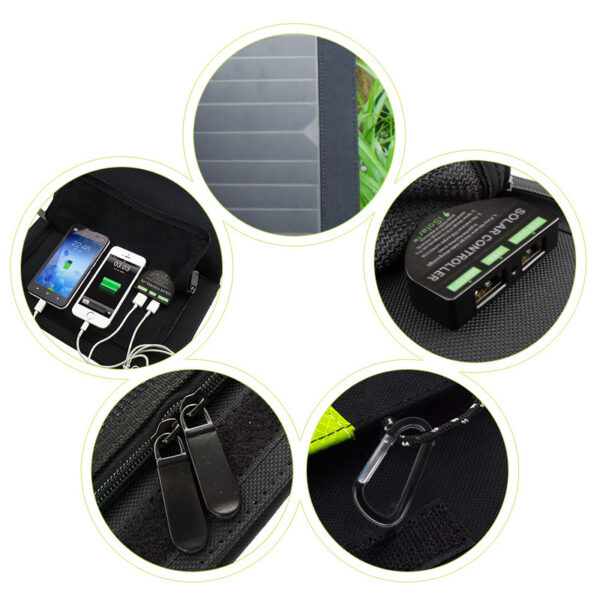 Portable Solar Power Charger – 14W/20W - Image 2