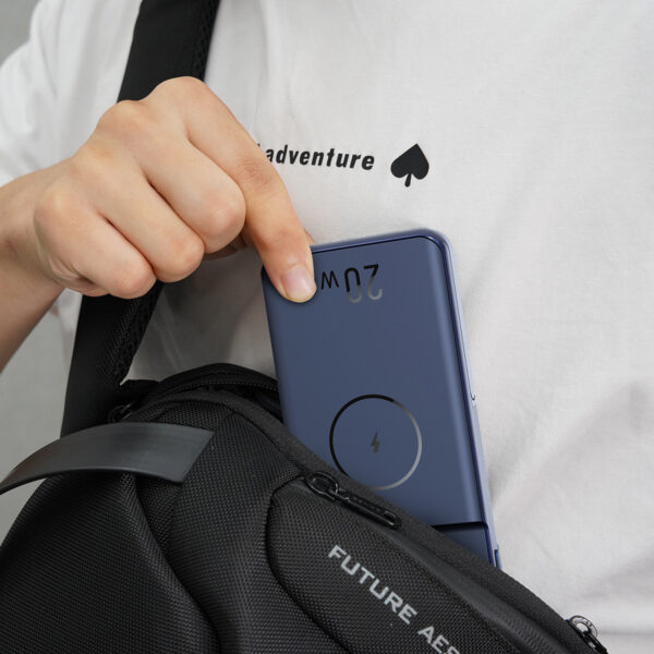 3-in-1 Magnetic Wireless Power Bank with Foldable Bracket - Image 2