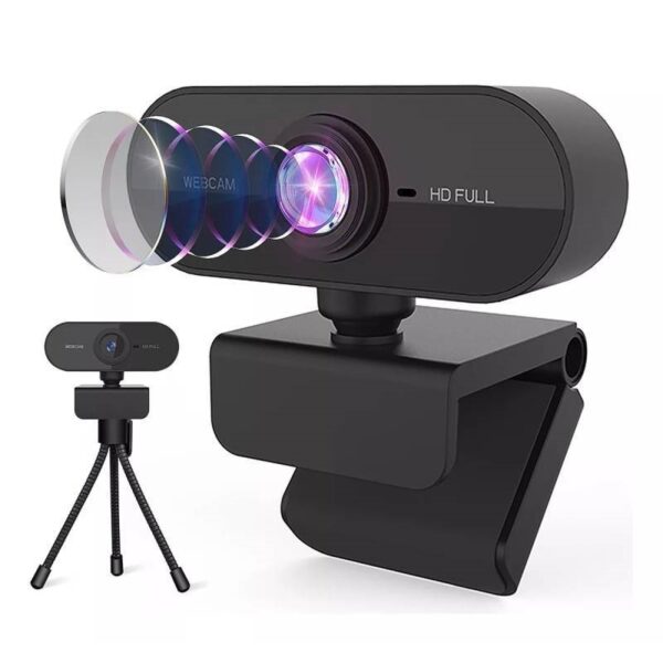 1080P Rotatable Webcam with Microphone - Image 4