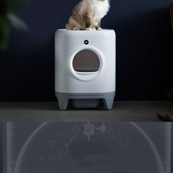 7L Large Capacity Smart Automatic Cat Litter Box - Image 4