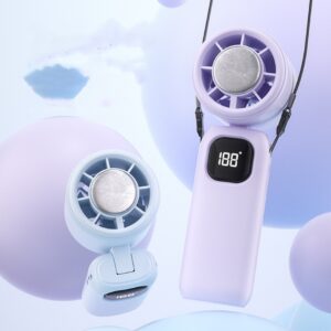 Portable Neck Hanging USB Fan