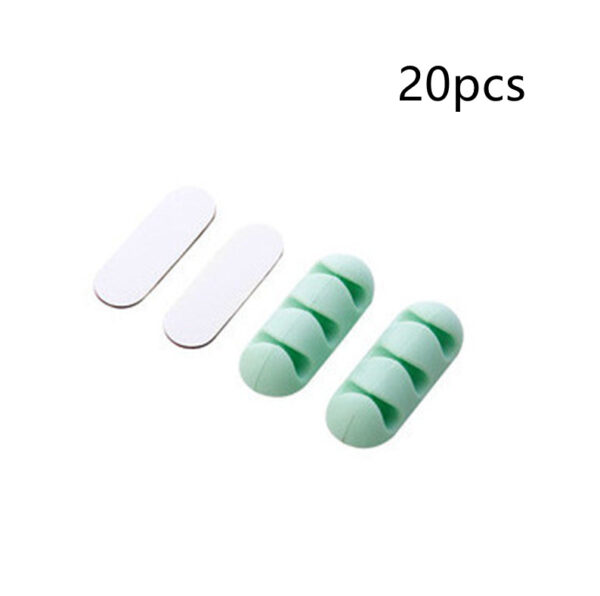 Organizer Cable Clip (Paste-Type, 3-Card Holder) - Image 8