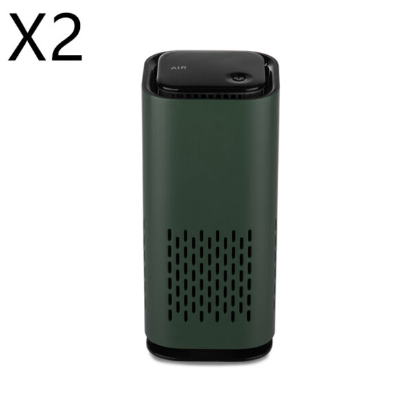 Spring New Arrival Mini Portable Car Air Purifiers With Usb Cable Charging Home Office HEPA Filter Car Air Purifier - Image 5
