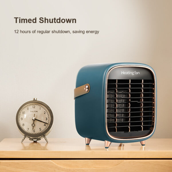 Office Small Electric Heaters Are Plugged In At Home - Image 5