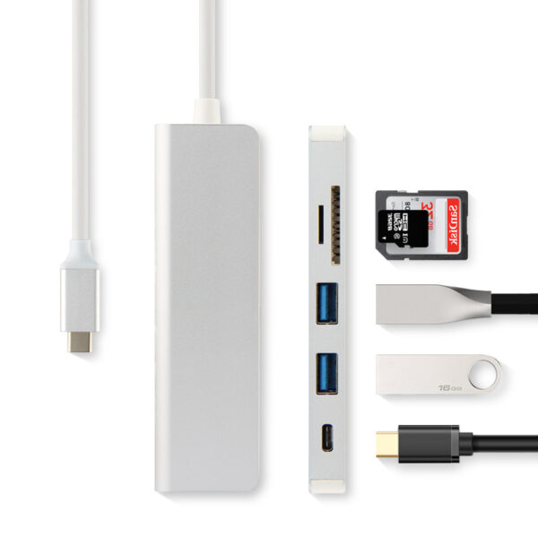 Applicable USB-C Converter – Multiport Adapter for MacBook & iMac - Image 2