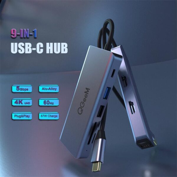 USB-C Multi Hub Docking Station – 7-in-1 Adapter for Laptop - Image 8