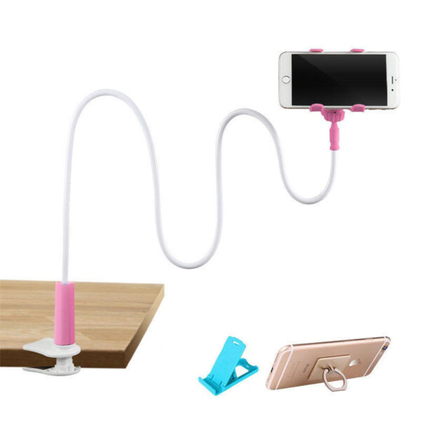 Rotating Mobile Phone Stand – 360° Bedside & Desktop Holder - Image 3