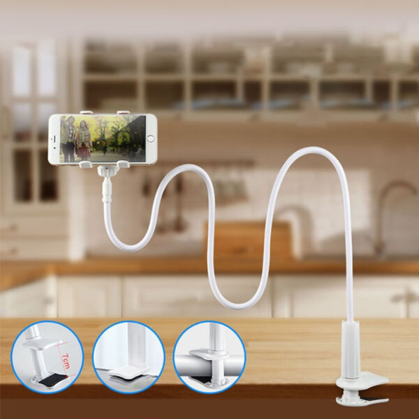 Rotating Mobile Phone Stand – 360° Bedside & Desktop Holder - Image 4