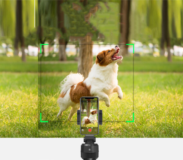 AI Smart Selfie Stick with 360° Face Tracking Holder - Image 3