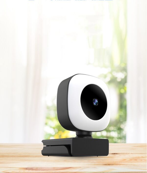 Full HD 2K Web Camera Auto Focus with Microphone for PC Laptop with Fill Lamp Web Cam - Image 3