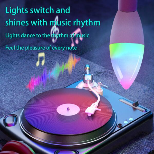 Smart WifI Led Lamp E14 RGB CW WW Led Bulb Dimmable 85-265V Voice Control Light Bulbs Alexa Google Home For Home Decorative - Image 6