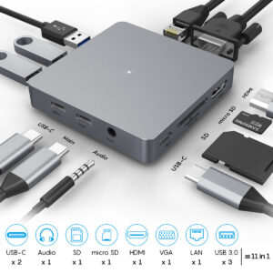 Eleven in One Type-C Docking Station