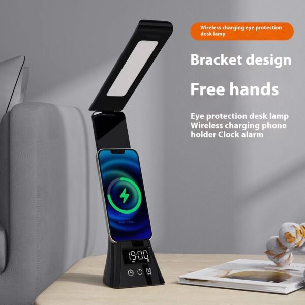 LED Smart Desk Lamp Wireless Charger – Fast Charging & Adjustable Lighting - Image 6