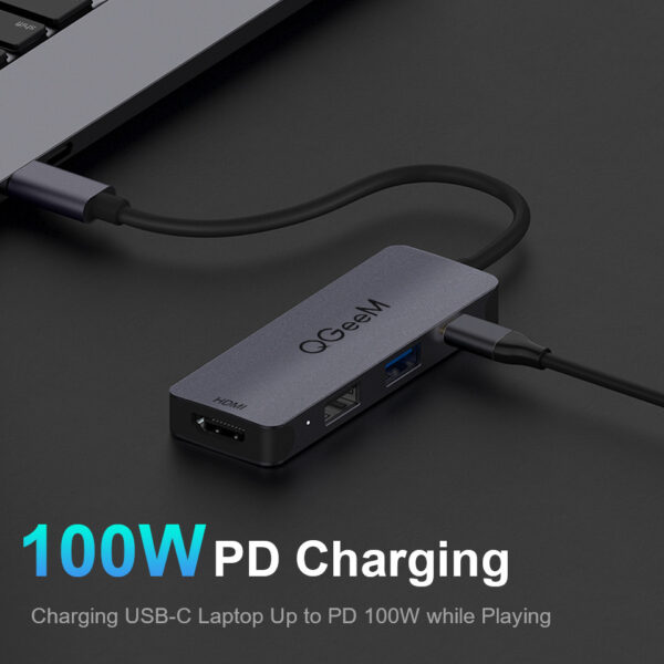 USB-C Multi Hub Docking Station – 7-in-1 Adapter for Laptop - Image 10