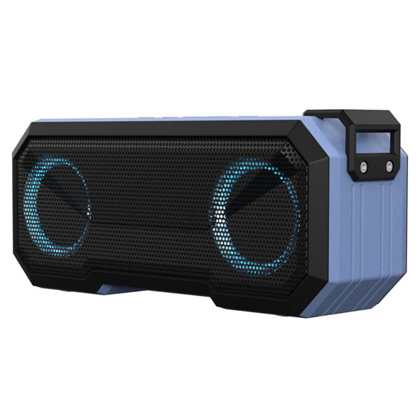 Waterproof Colorful Luminous Outdoor Wireless Speaker With Dual Speakers With Power Bank - Image 9