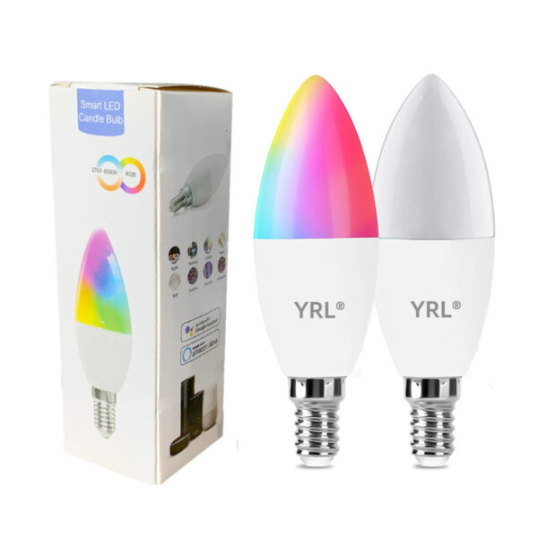 Smart WifI Led Lamp E14 RGB CW WW Led Bulb Dimmable 85-265V Voice Control Light Bulbs Alexa Google Home For Home Decorative - Image 10