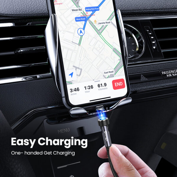 Elough 540 Degree Rotating Seven-pin Small Waist Magnetic Charging Cable 3-in-1 - Image 9