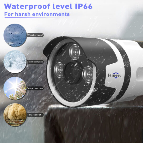 WiFi Wireless Monitoring Camera with 1080P & Night Vision - Image 2