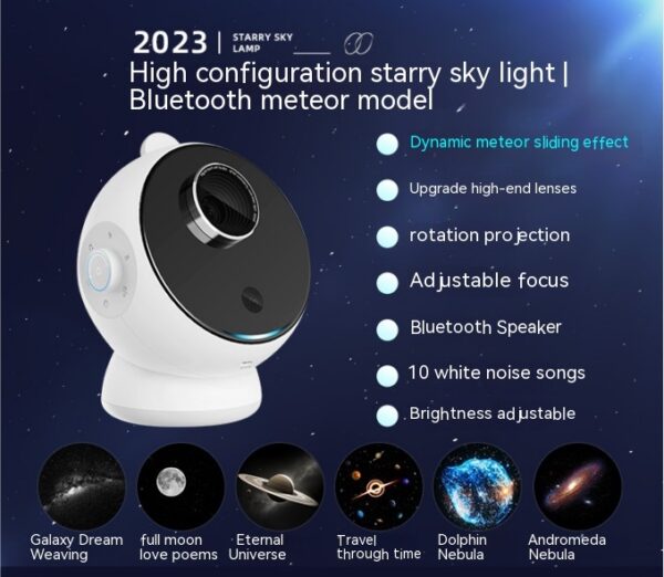 Star Light Projector – Creative Galaxy Ambience Light for Home & Bedroom - Image 3