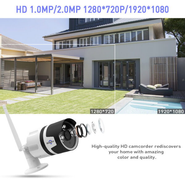 WiFi Wireless Monitoring Camera with 1080P & Night Vision - Image 5