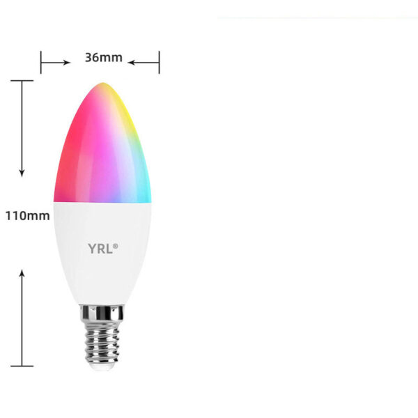 Smart WifI Led Lamp E14 RGB CW WW Led Bulb Dimmable 85-265V Voice Control Light Bulbs Alexa Google Home For Home Decorative - Image 4
